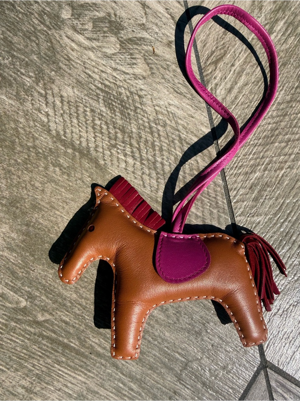 NWOT Hermès Rodeo PM Bag Charm supple Milo lambskin - Picture 4 of 8